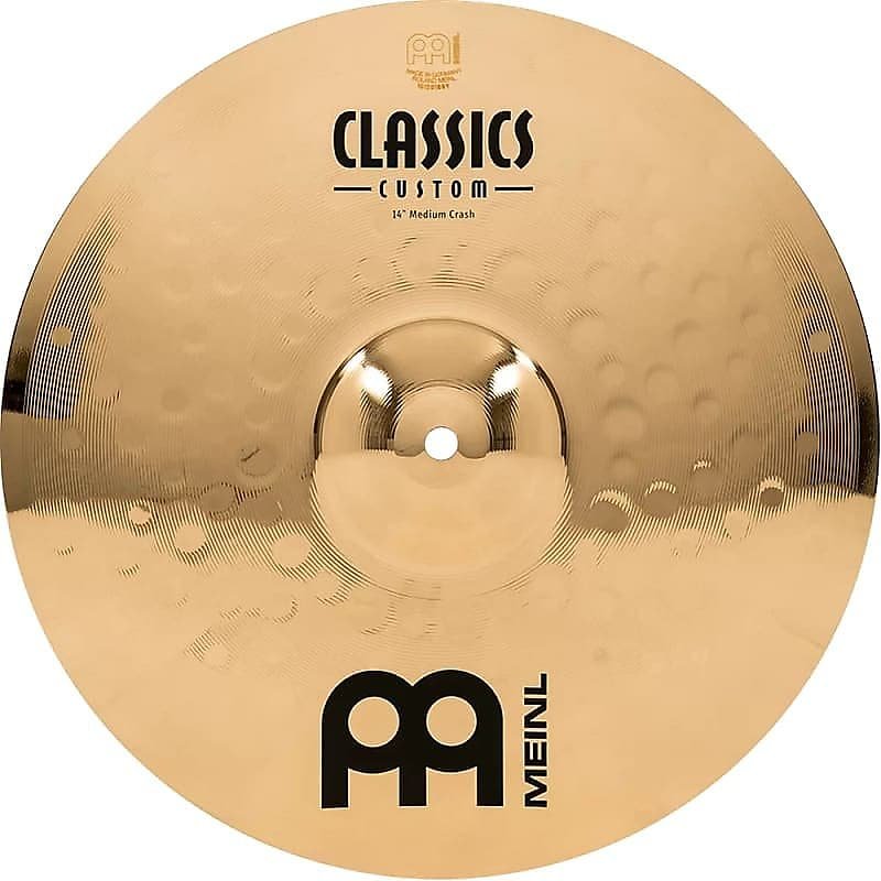 Platillo crash mediano de 14" Meinl Classics Custom Brilliant CC14MC-B